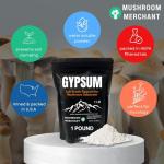 Premium Gypsum Powder for Mushroom Gardening