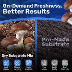 Surfin' Spores Mushroom Substrate Mix for 10 lbs