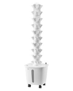 VEVOR Hydroponic Growing System, 50 Pods Vertical 10 Tiers Hydroponic Tower, Rolling Hydronic Garden with Water Pump & Wheels, Indoor Plants Germination Kit for Herbs Fruits & Vegetables