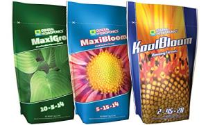 Hydroponic Fertilizer Combo: Maxigro, Maxibloom, Koolbloom