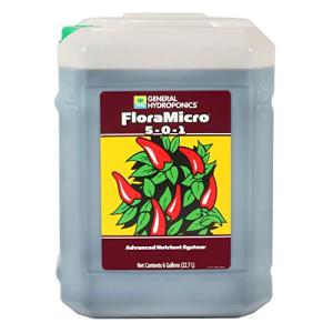 General Hydroponics FloraMicro Nutrient Mix, 6-Gallon