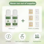 Tigvio 800ml Hydroponic Nutrients for Indoor Gardens