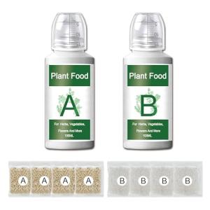 Hydroponic Plant Nutrients A&B - 1000ml
