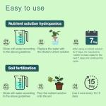 Hydroponic Plant Nutrients A&B - 1000ml