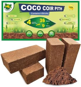 Premium Coco Coir Bricks for Urban Gardening