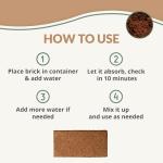 Organic Coco Coir Bricks - 5-Pack