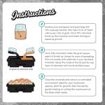 Organic CVG Substrate Blend for Easy Mushroom Growing