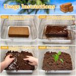 Organic Coco Coir Bricks - Natural Plant Soil