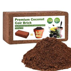 Organic Coco Coir Brick for Gardening and Seeds