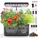 Hydroponics Indoor Garden Kit with LED Grow Light