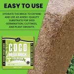 Organic Coconut Coir Mega Brick for Potting Soil