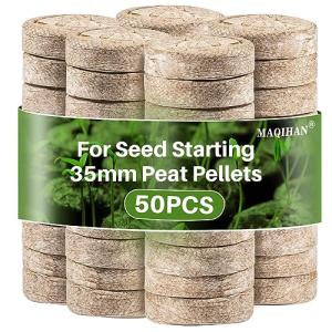 50PCS Peat Pellets for Easy Seed Starting