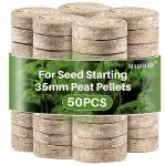 50PCS Peat Pellets for Easy Seed Starting