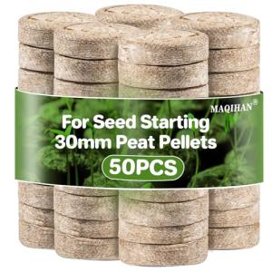 50PCS Peat Pellets for Seed Starting