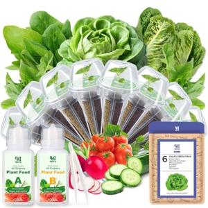Versatile Hydroponic Salad Seed Pod Grow Kit