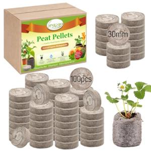 100 Peat Pellets for Easy Seed Starting
