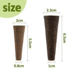 50 Hydroponic Grow Sponges for Seed Starting