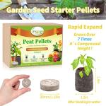 100 Peat Pellets for Easy Seed Starting