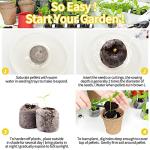 100 Peat Pellets for Easy Seed Starting