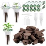 66-Piece Hydroponic Seed Pod Kit for Indoor Gardening