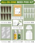 Hydroponics Basil Seed Pod Kit – 8 Pods