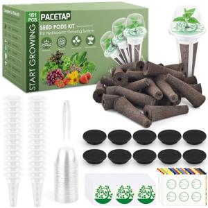 161-Piece Hydroponic Seed Pod Starter Kit