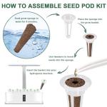 Versatile Lettuce Seed Pod Kit for Hydroponics