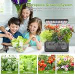 Hydroponics Indoor Garden Kit with LED Grow Light