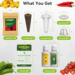 Salsa Garden Hydroponic Seed Pod Kit with 400+ Seeds