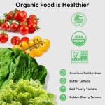 Organic Salad Seed Pod Kit for Hydroponics