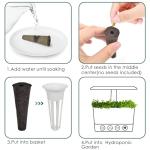 161-Piece Hydroponic Seed Pod Starter Kit