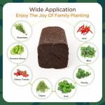 Eco-Friendly Seed Starter Pods - 80-Pack