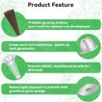 Organic Salad Seed Pod Kit for Hydroponics