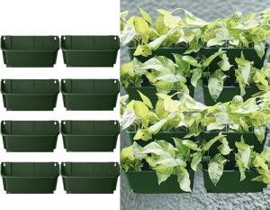 Maxona 8-Pack Vertical Garden Wall Planters
