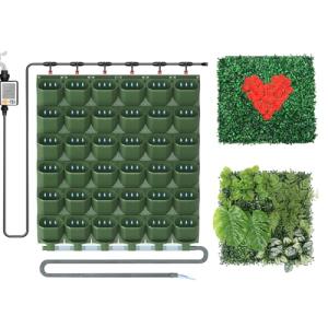 Self-Watering Vertical Wall Planter with 36 Pots