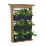 Algreen Vertical Living Wall Planter - Brown
