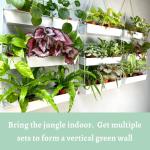 LaLaGreen 16 Inch Three Tier Hanging Planter