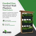 Algreen Vertical Living Wall Planter - Brown