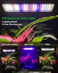 Indoor Wall Planter with Grow Light & Self Watering