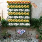 Stackable Vertical Wall Planter with 60 Pockets