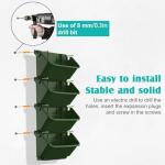 Self-Watering Vertical Wall Planter Set, 4 Packs