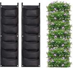 LITLANDSTAR 7 Pocket Vertical Hanging Planter Bags