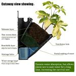 Self-Watering Vertical Wall Planter with 36 Pots