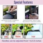 LaLaGreen Self-Watering Deck Railing Planters (4-Pack)