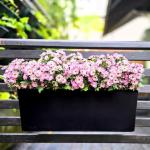 LaLaGreen 20 Inch Railing Planter Box Set