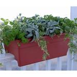 Heavy Duty 24 Inch Deck Rail Planter Boxes - 4 Pack