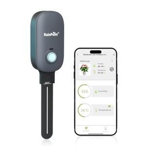 RAINPOINT Bluetooth Soil Moisture and Temperature Meter