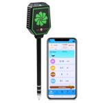 Bluetooth Soil Meter with pH, Moisture, Light Sensor