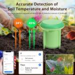 Wireless Zigbee Soil Sensor for Plants and Gardens