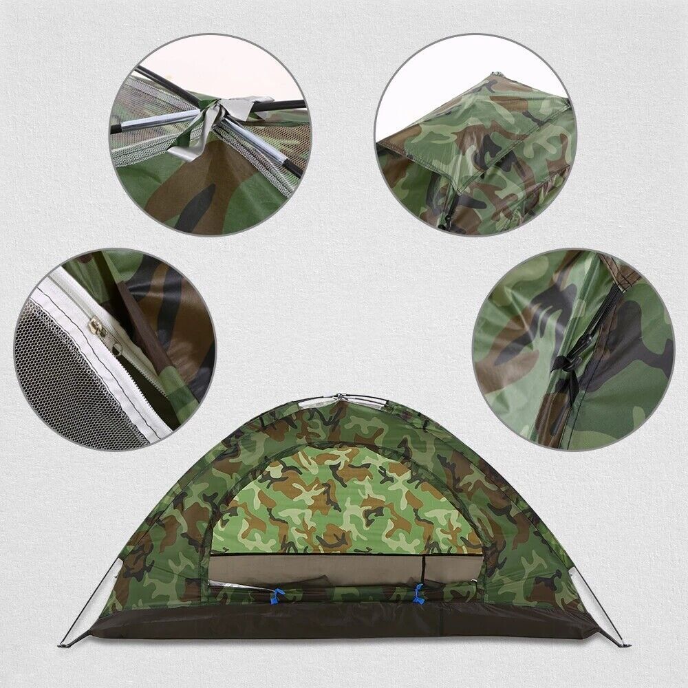 Lightweight Waterproof 2-3 Person Camping Dome Tent 10'x30